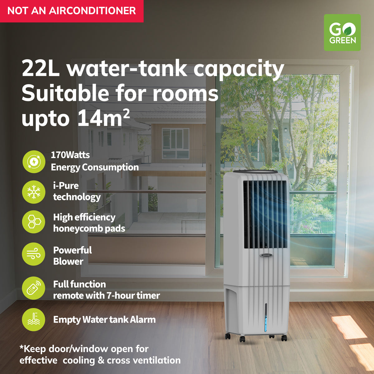 Diet 22i Air Cooler Symphony UK - Main Image